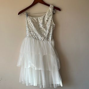 One Shoulder Sequin dress